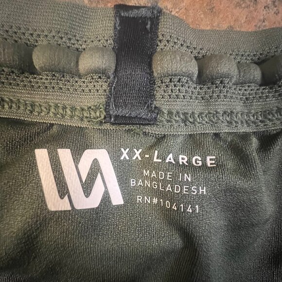 VRST Men's Relaxed Fit Running Shorts, CC XX-Large Green Lightweight & Breathabl - Picture 6 of 9